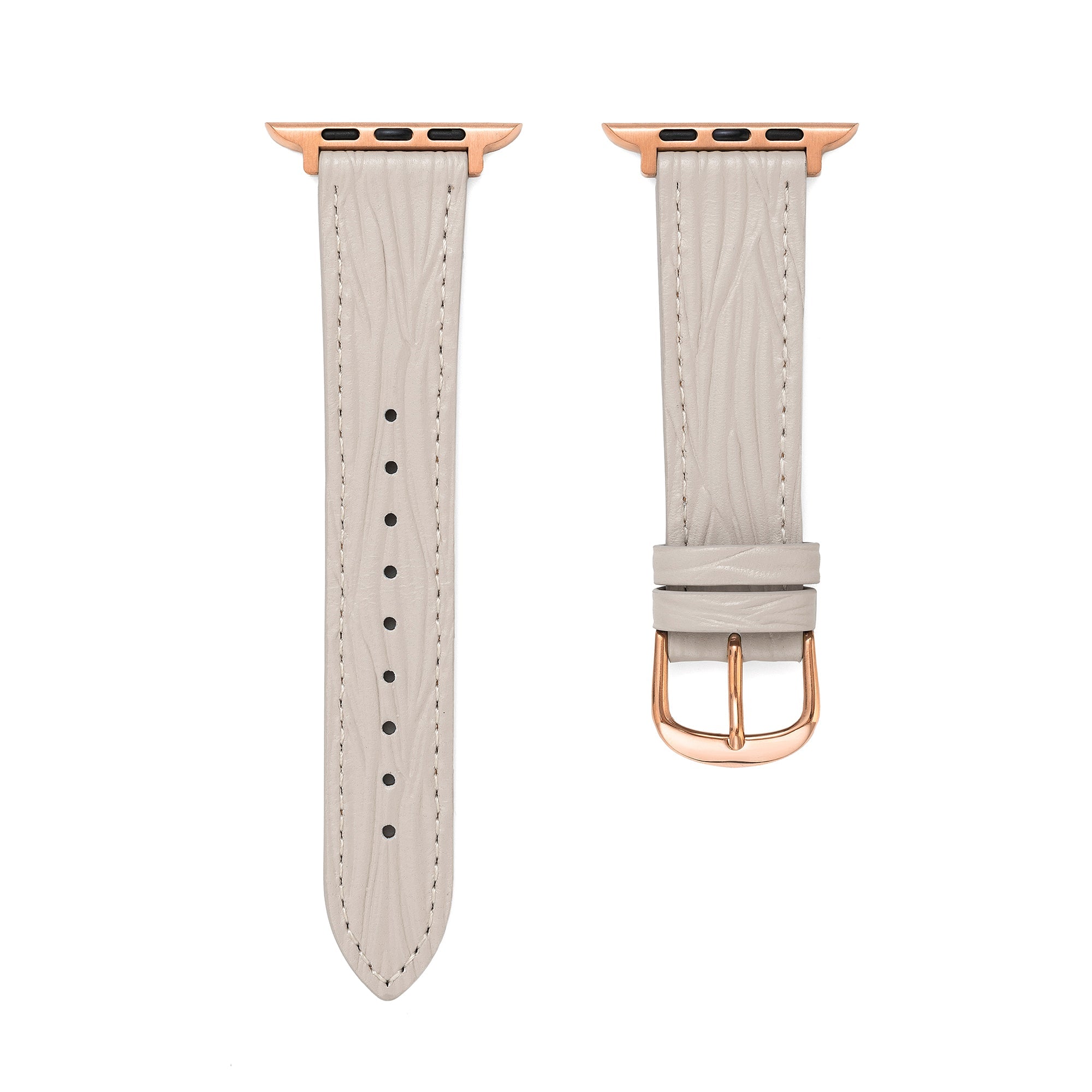 Grainy Leather Watch Band for Apple Watch