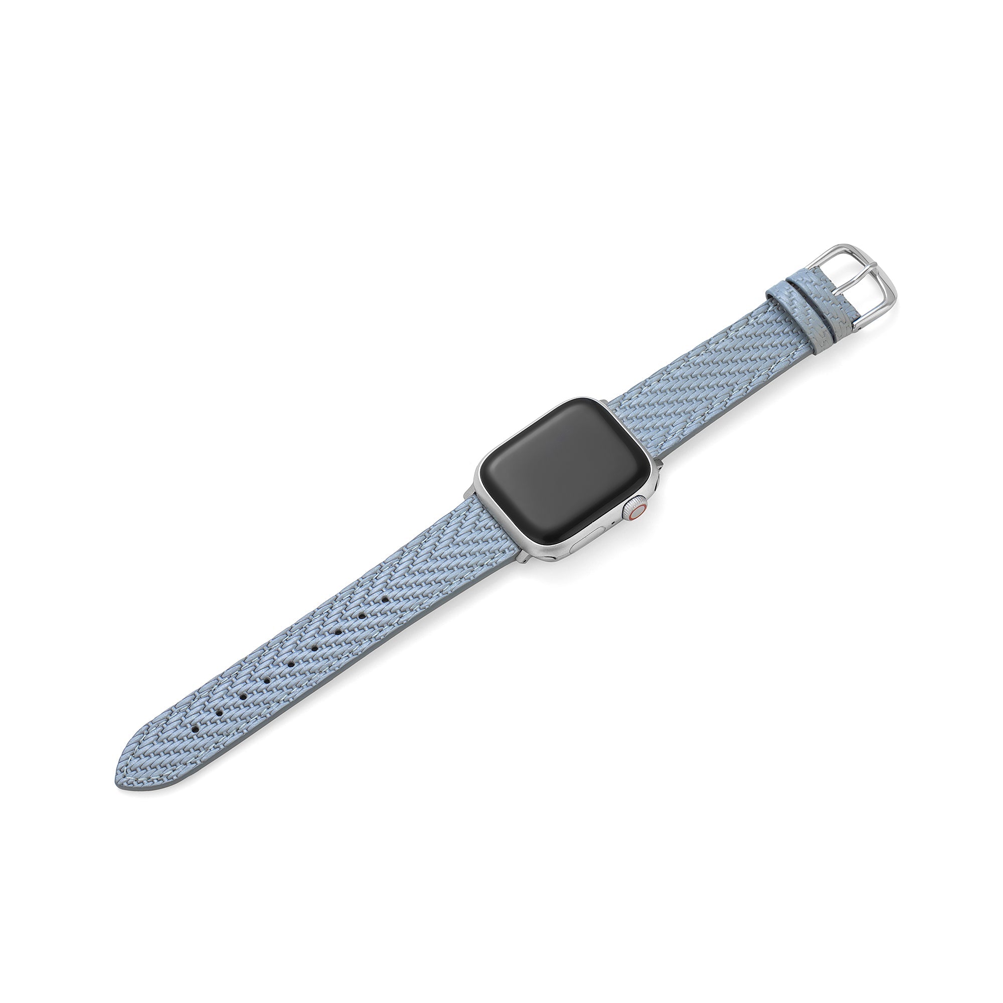 Textured Leather Watch Band for Apple Watch