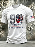 Men's Retro Print Short-Sleeve T-Shirt