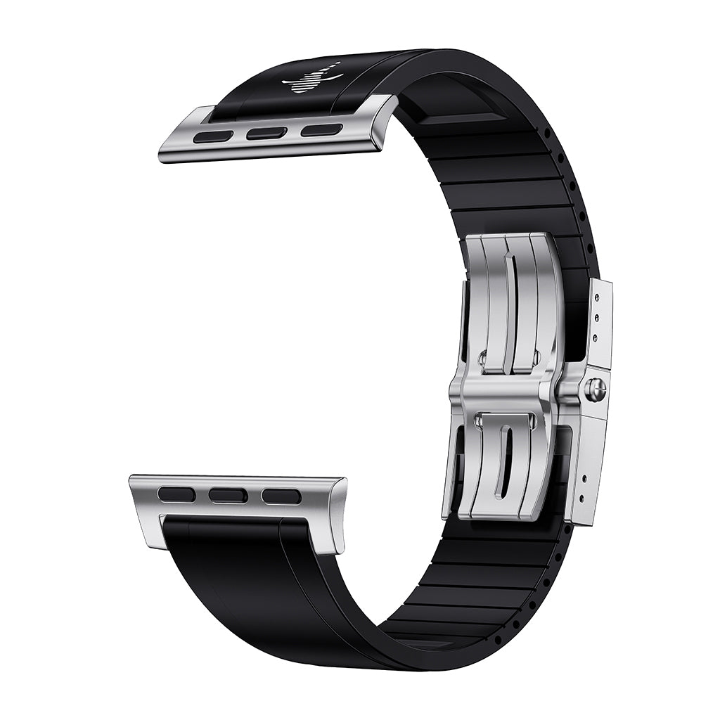 The Shark ¡ª Fine Watchmaking Grade FKM Apple Watch Band