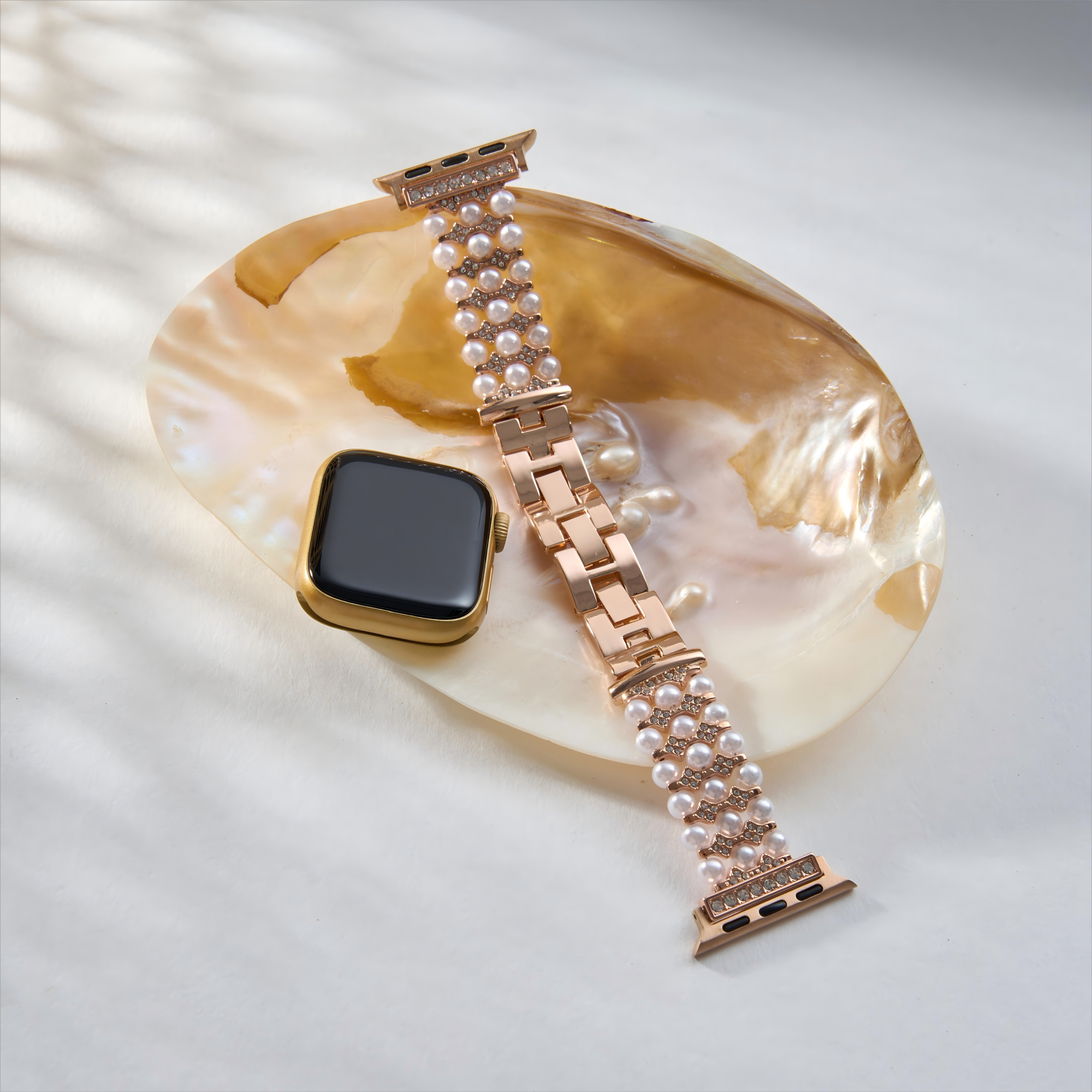 Shimmering Pearl Watch Band for Apple Watch