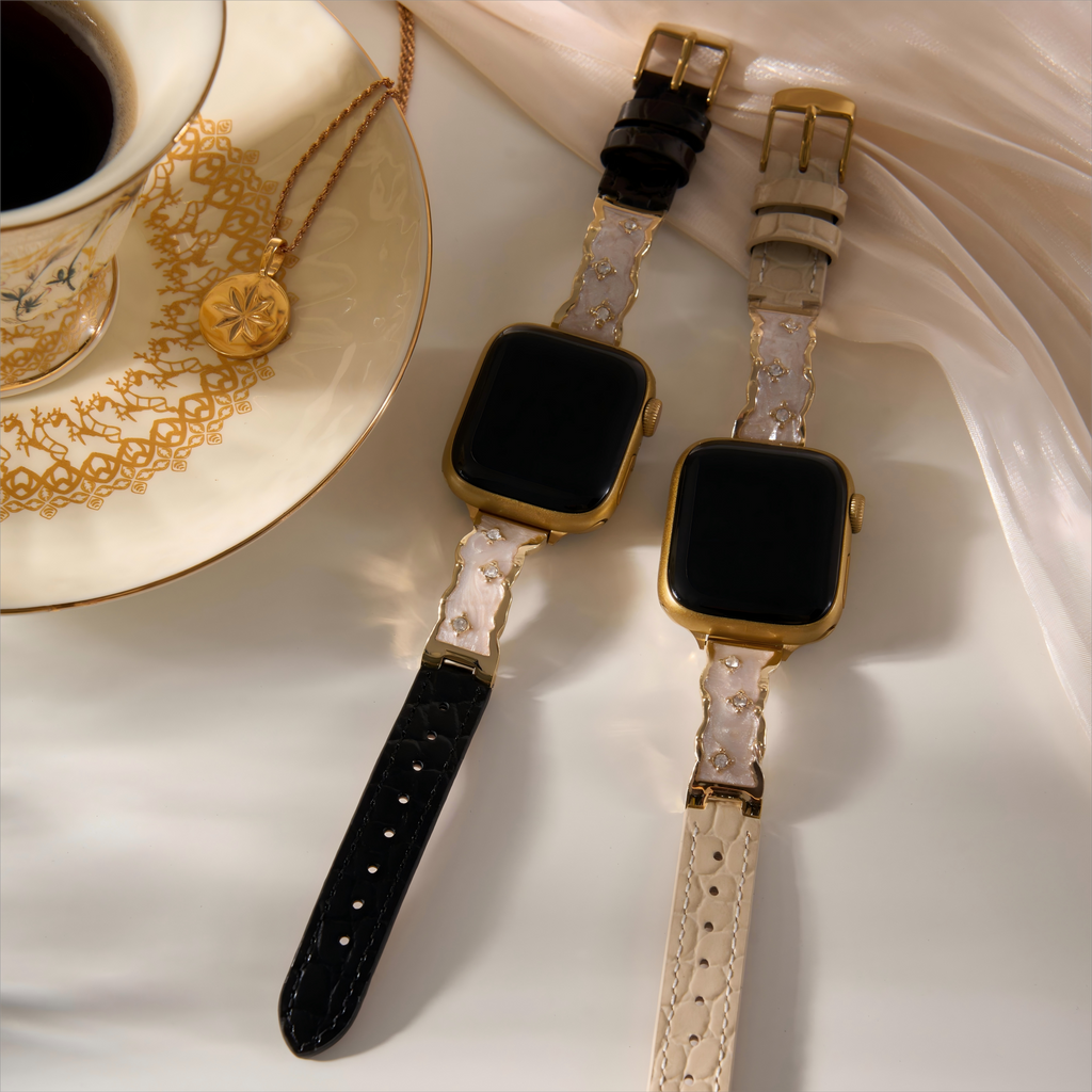 Celestial Leather Watch Band for Apple Watch
