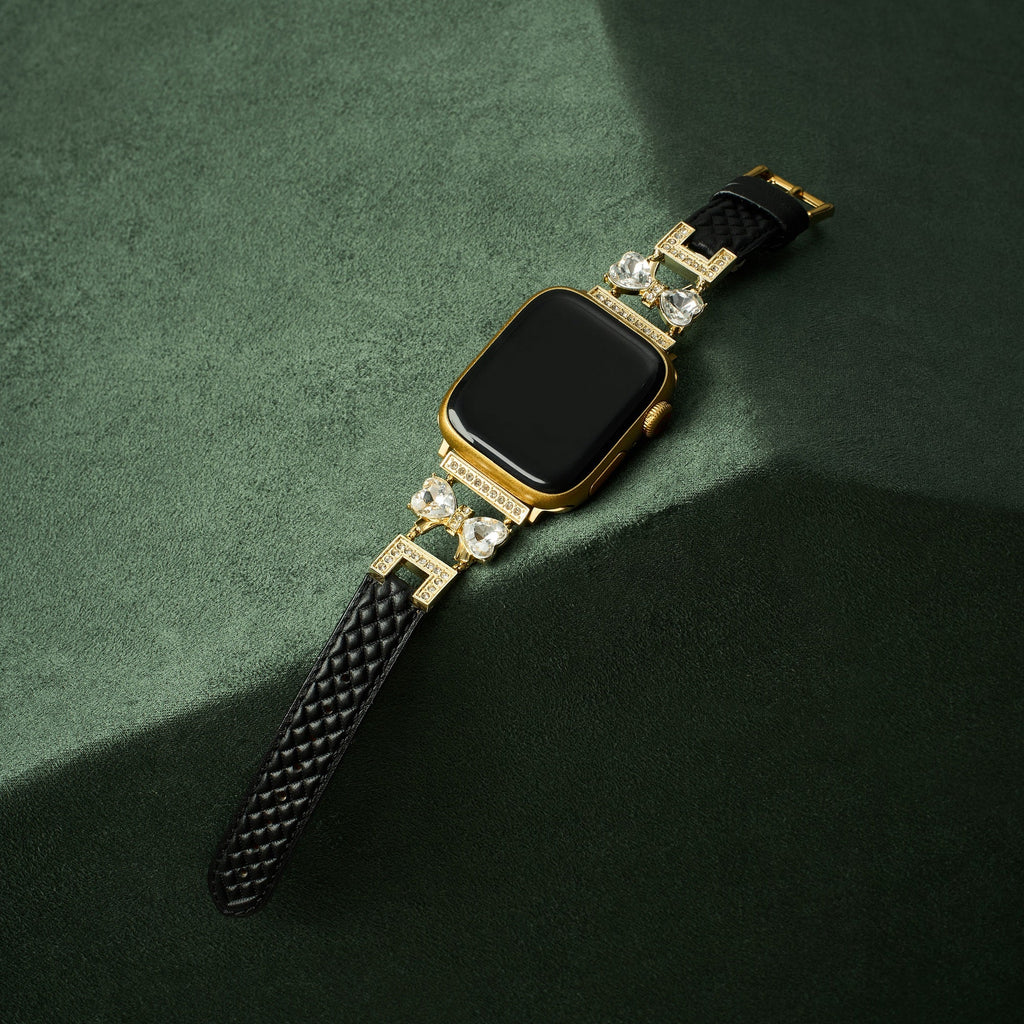 Bowknot Leather Watch Band for Apple Watch