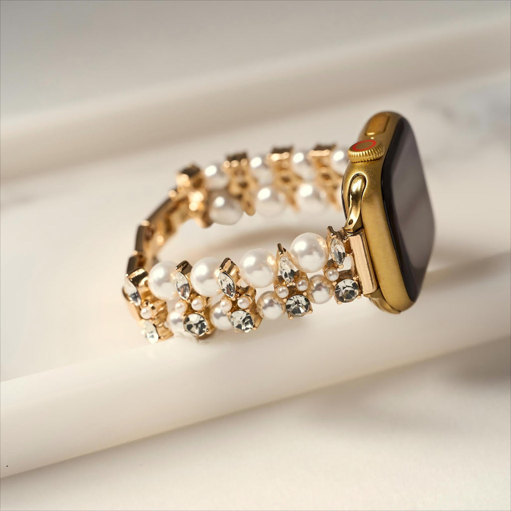 Pearly Crystal Watch Band for Apple Watch
