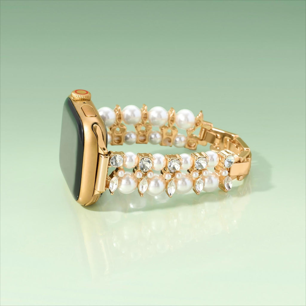 Pearly Crystal Watch Band for Apple Watch