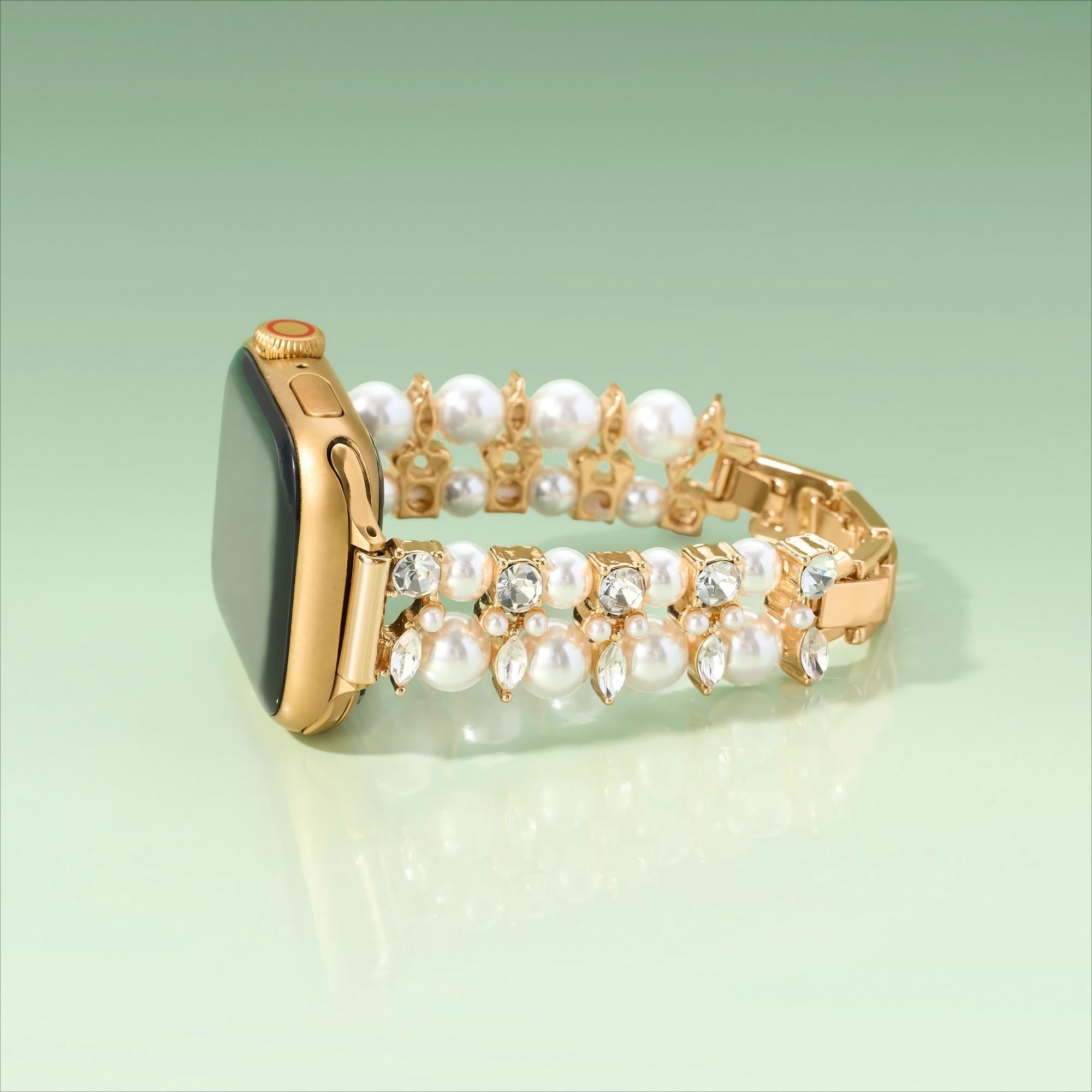 Pearly Crystal Watch Band for Apple Watch