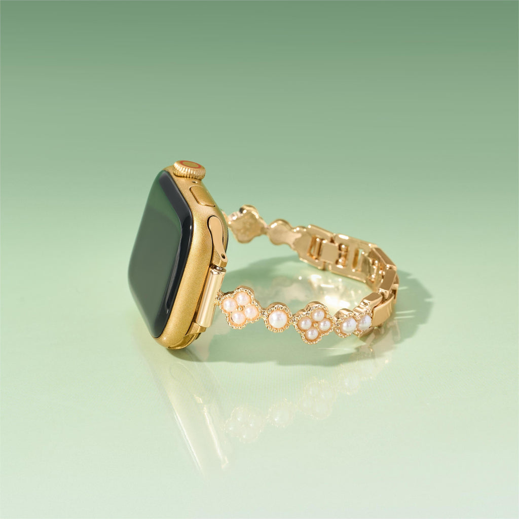 Pearl Floral Watch Band for Apple Watch