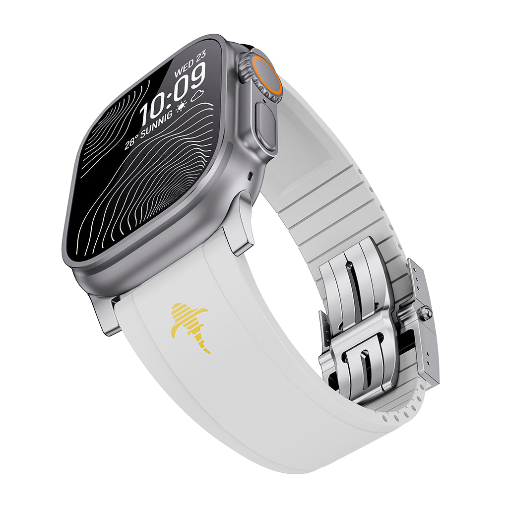The Shark ¡ª Fine Watchmaking Grade FKM Apple Watch Band