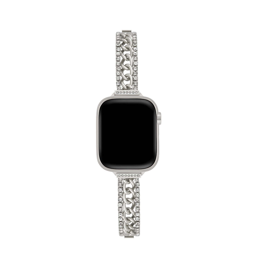 Shimmering Chain Metal Watch Band