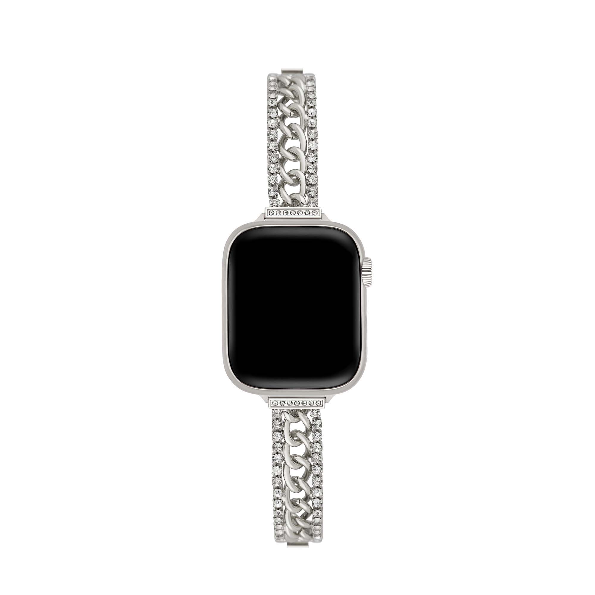 Shimmering Chain Metal Watch Band