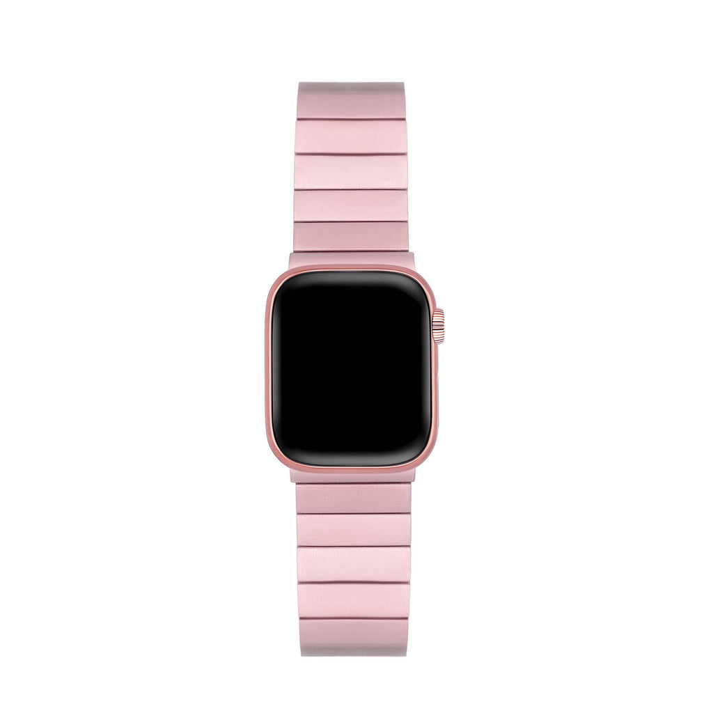 Unisex Rectangular Stainless Steel Watch Band