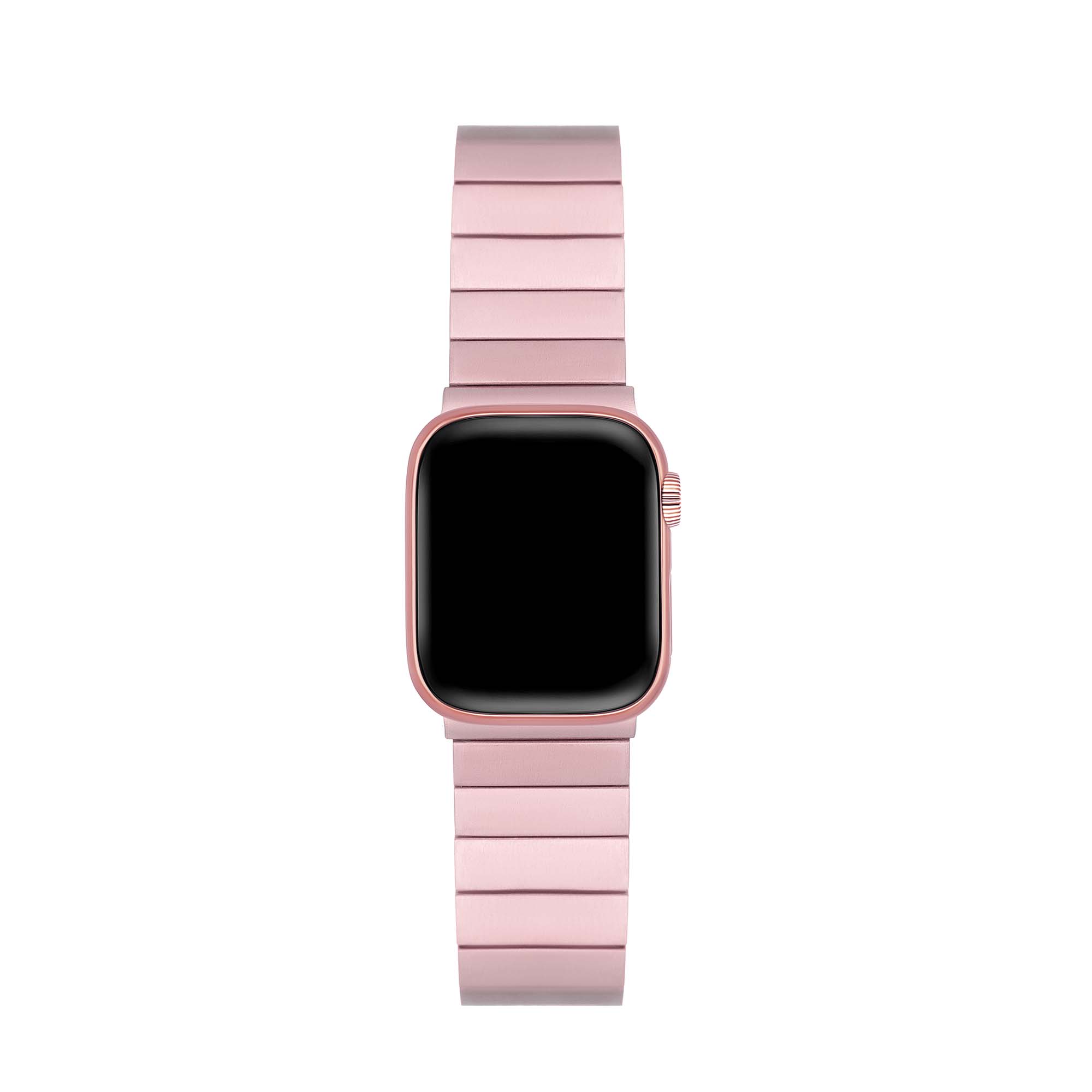 Unisex Rectangular Stainless Steel Watch Band