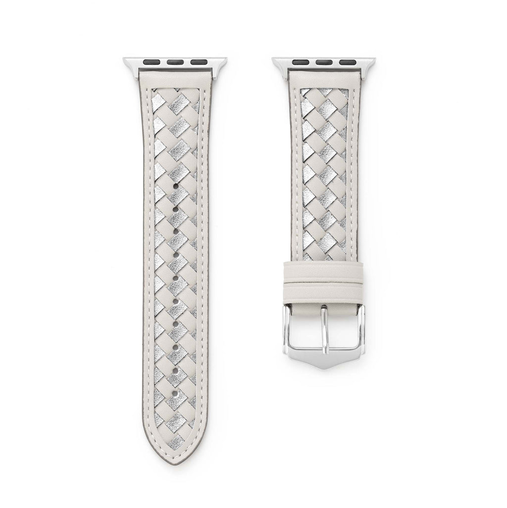 Braided Leather Watch Band for Apple Watch