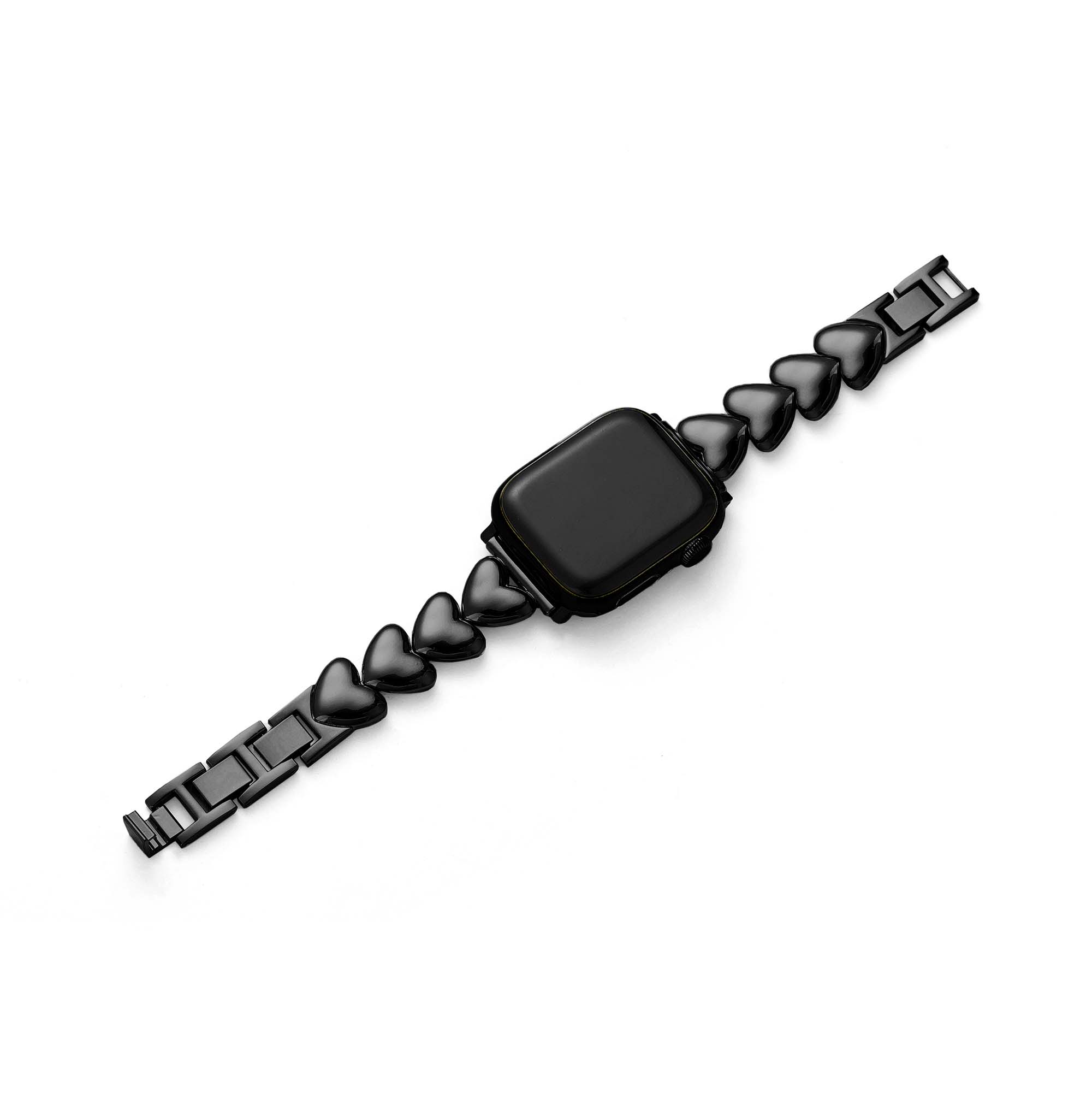 Polished Love Metal Watch Band for Apple Watch