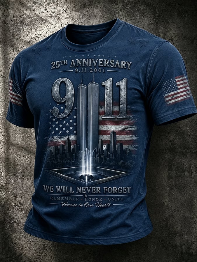 Men's 9.11 Never Forget Shirt