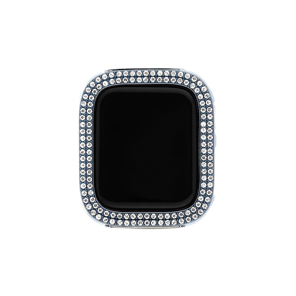 Shiny Rhinestones Half-Wrapped Apple Watch Case