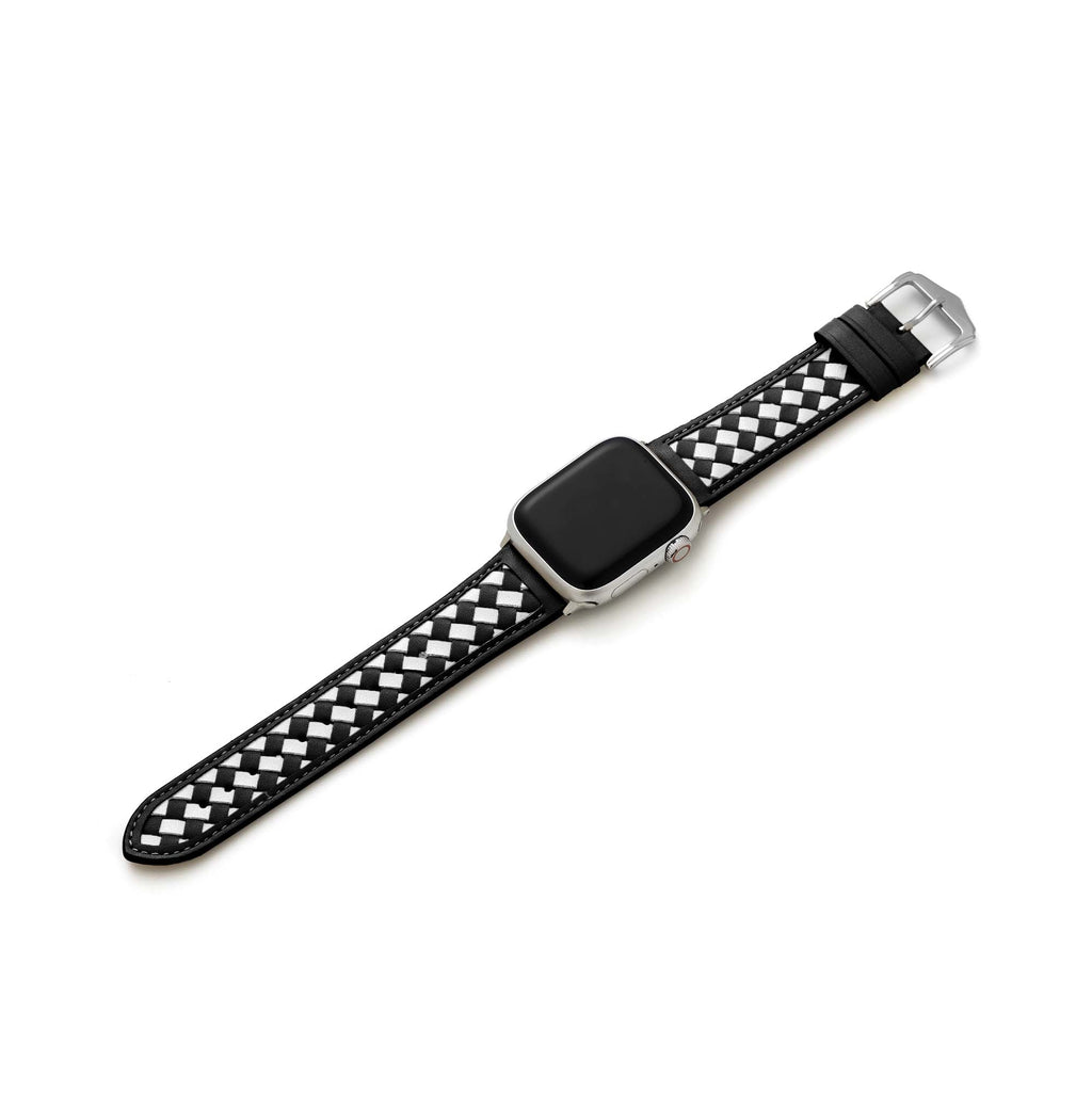 Braided Leather Watch Band for Apple Watch