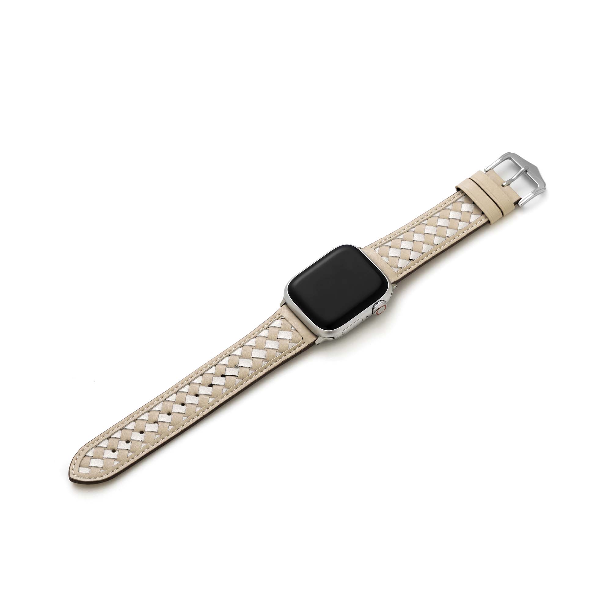 Braided Leather Watch Band for Apple Watch