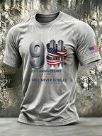 Men's Retro Print Short-Sleeve T-Shirt