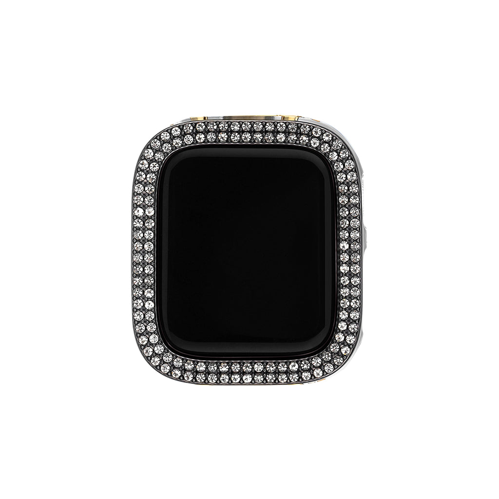 Shiny Rhinestones Half-Wrapped Apple Watch Case