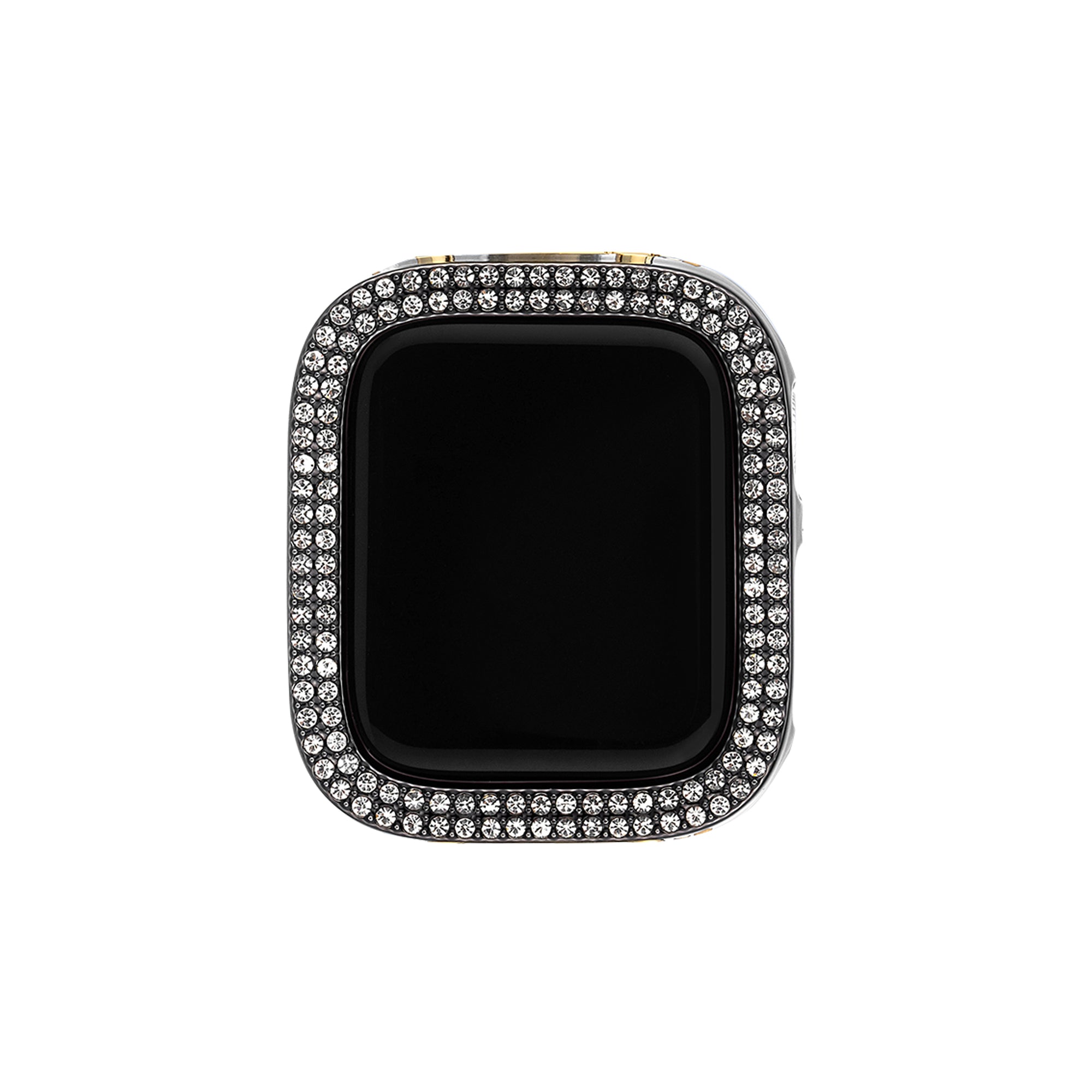 Shiny Rhinestones Half-Wrapped Apple Watch Case