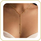 Tewiky Layered Necklaces for Women Non Tarnish- Chunky 14k Gold Plated Herringbone/Snake/Rope/Box/Cuban Link Chain for Women Waterproof Layering Stack Choker Necklace Trendy Dainty Tarnish Free Jewelry Set