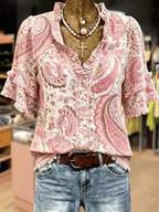 Women'S Casual Printed Shirt