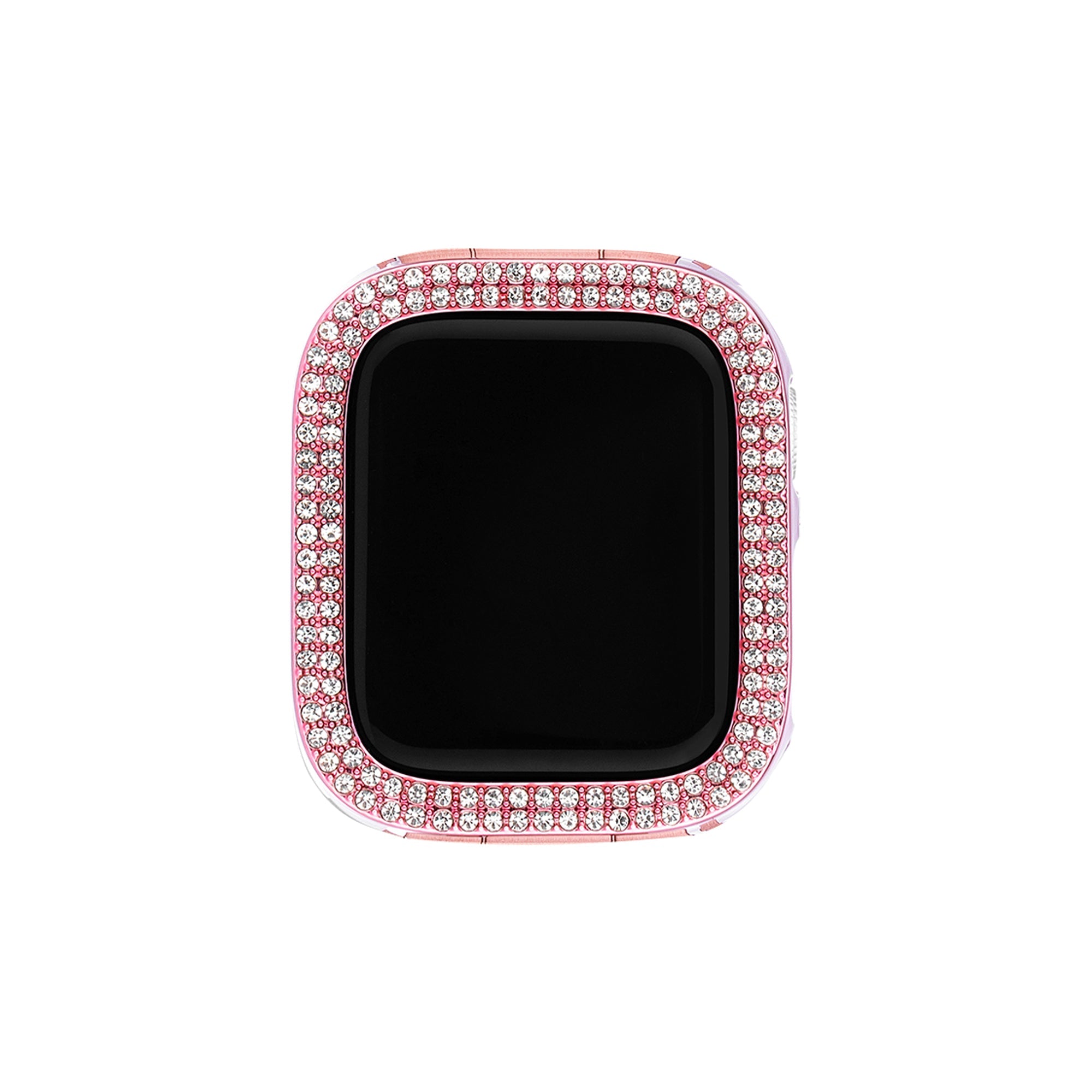 Shiny Rhinestones Half-Wrapped Apple Watch Case