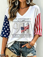 Women's 9/11 Memorial Graphic Top