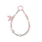 Bowknot Beaded Phone Charm