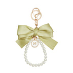 Bowknot Pearl Phone Charm