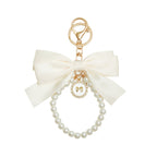 Bowknot Pearl Phone Charm
