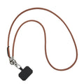 Leather Twisted Cross-body Strap