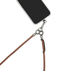 Leather Twisted Cross-body Strap