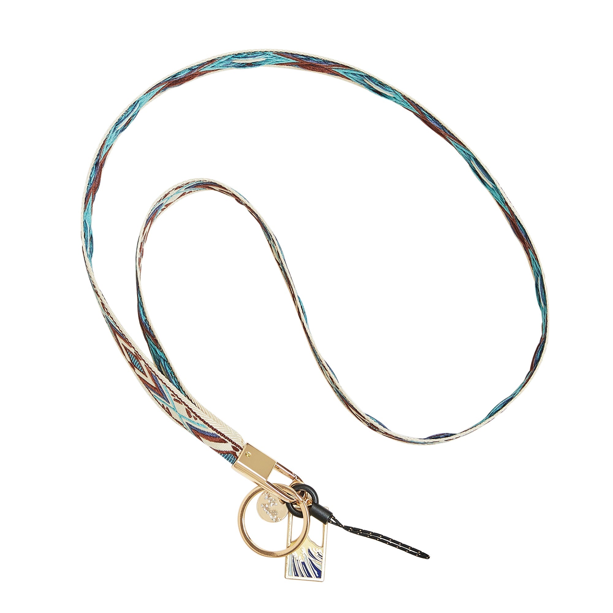 Exotic Lucky Phone Strap with Keyring