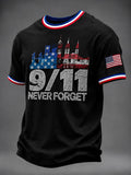 Men's USA 9/11 Print T-Shirt
