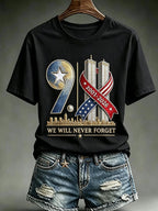 Women's USA 911 Print T-Shirt