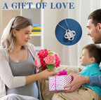 To My Mom ¨C Forever Your Little Boy Necklace