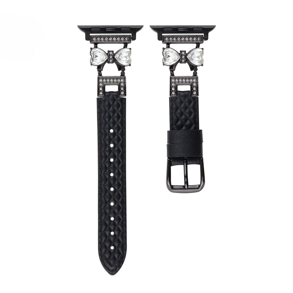 Bowknot Leather Watch Band for Apple Watch