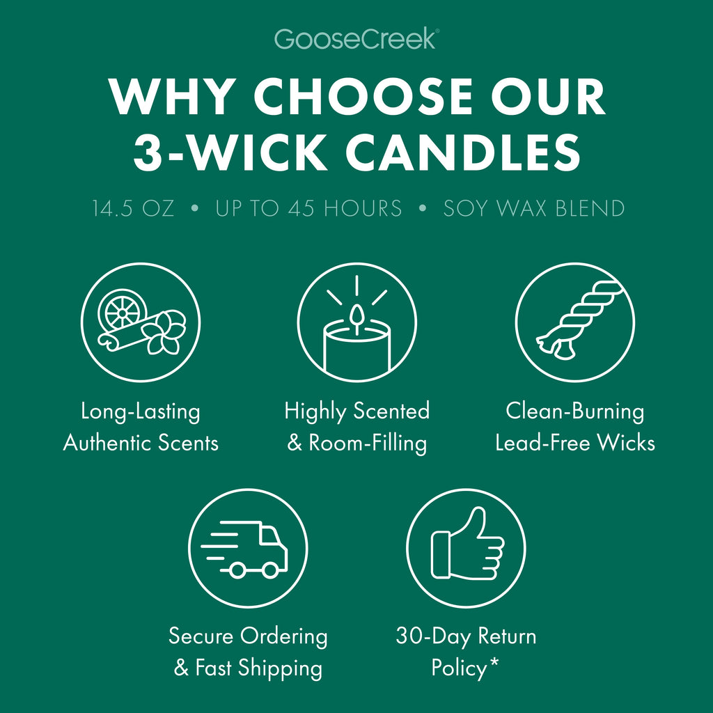 Banana Palm Leaf 3-Wick Candle