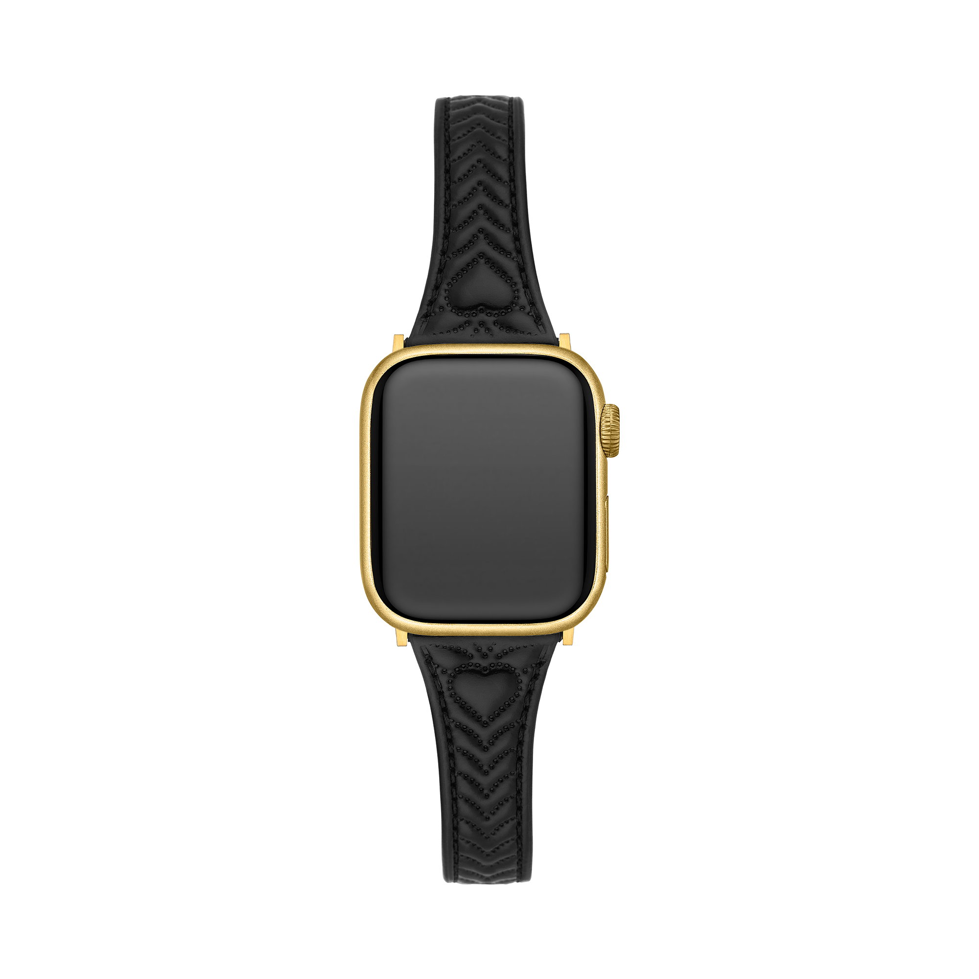 Heart Stitched Leather Watch Band for Apple Watch