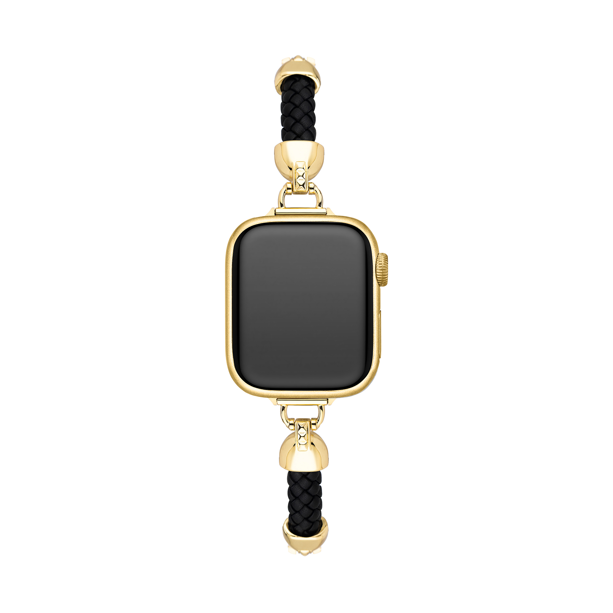 Slim Woven Metal Watch Band for Apple Watch