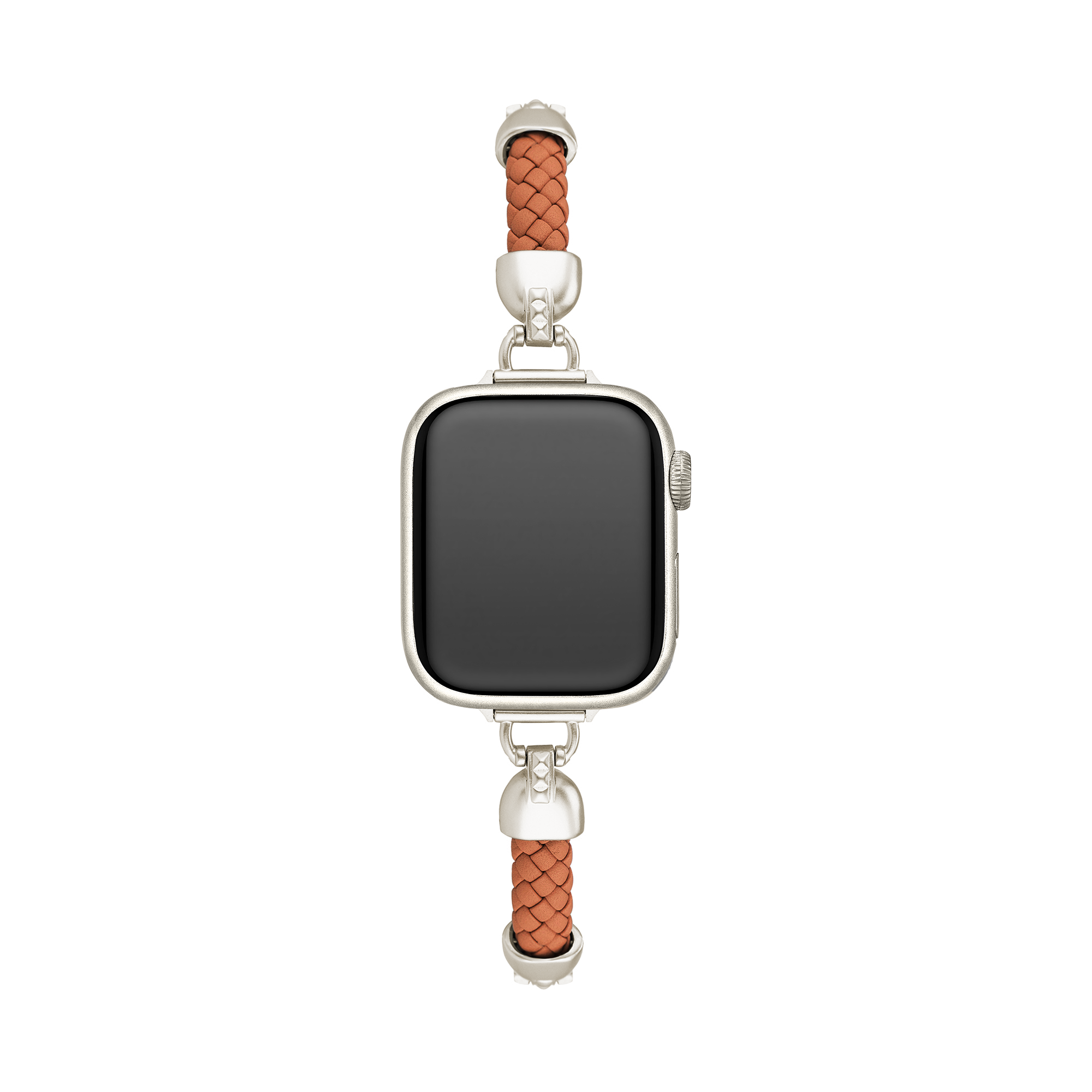 Slim Woven Metal Watch Band for Apple Watch