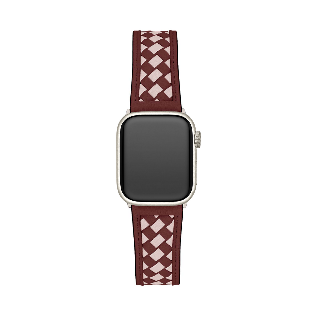 Braided Leather Watch Band for Apple Watch