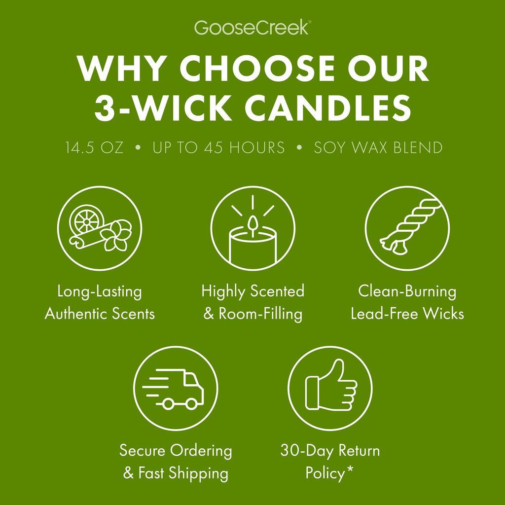 Coconut Caramel Apple 3-Wick Candle