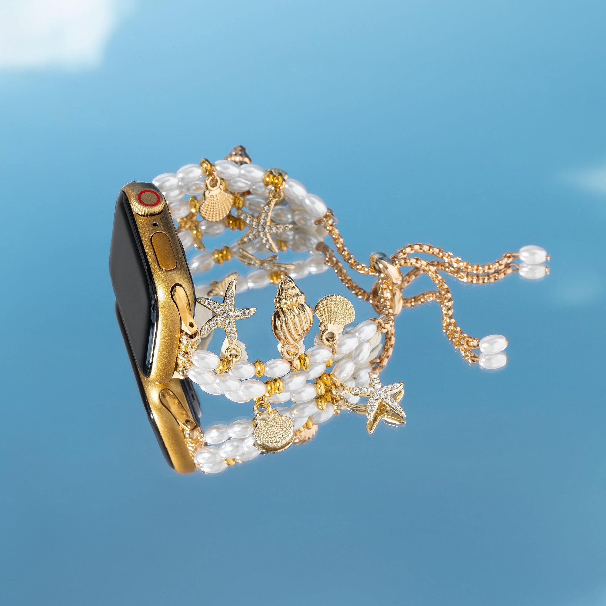 Marine Vibe Pearly Watch Band for Apple Watch