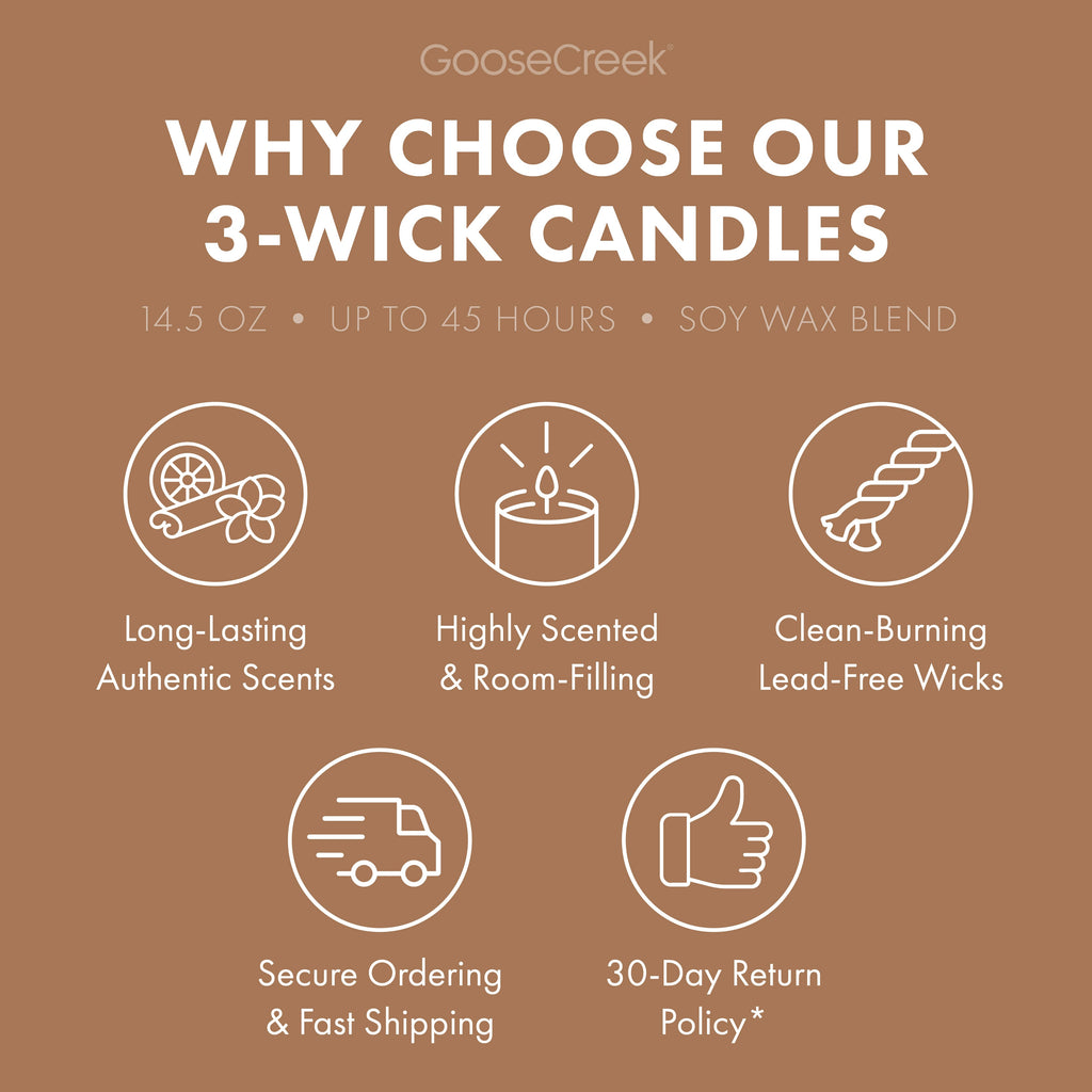 Earl Grey Tea 3-Wick Candle