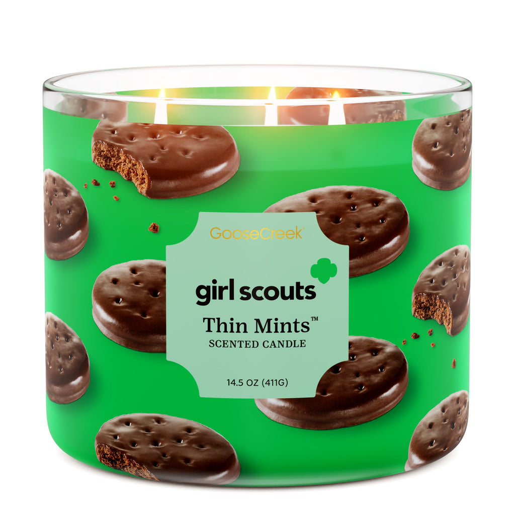Girl Scout Thin Mint? 3-Wick Candle