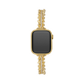 14k Gold / Platinum Plated Lace Copper Watch Band for Apple Watch