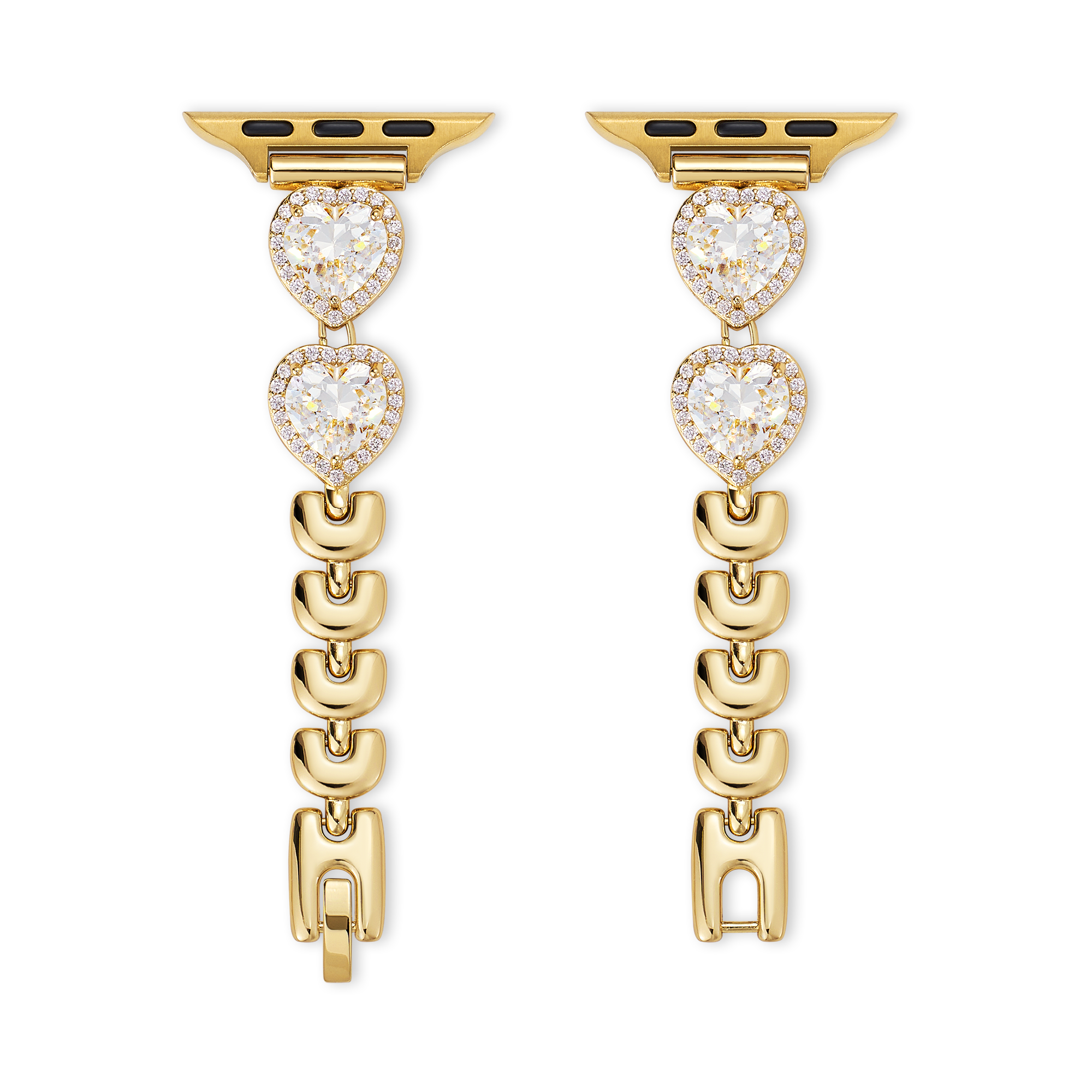 Dazzling Heart Watch Band for Apple Watch